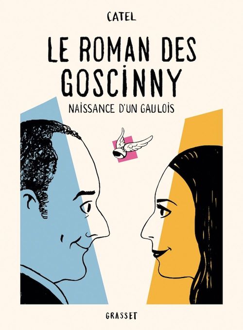 Couverture ebook de Le roman des Goscinny, de Catel