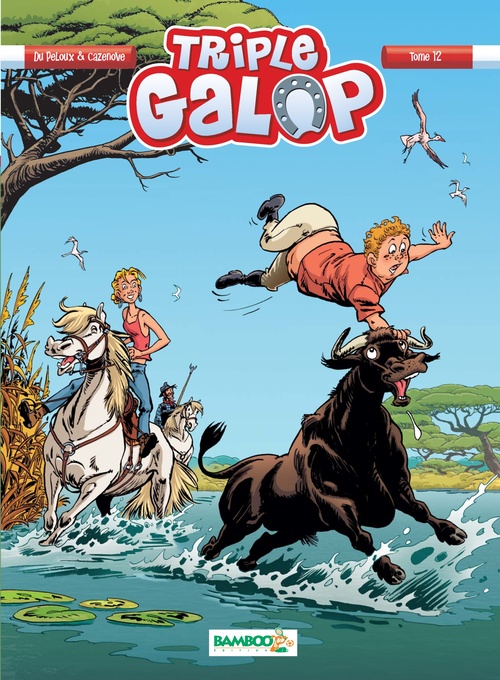 ebook cover of Triple Galop - Tome 12, by Christophe Cazenove, Benoît Du Peloux
