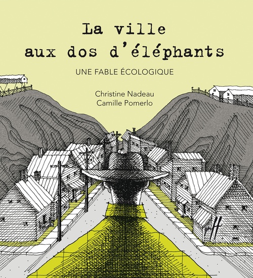 ebook cover of La ville aux dos d´éléphants, by Christine Nadeau