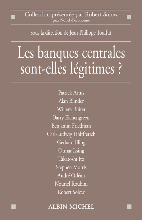 Couverture ebook de Les Banques centrales sont-elles légitimes ?, de Collectif