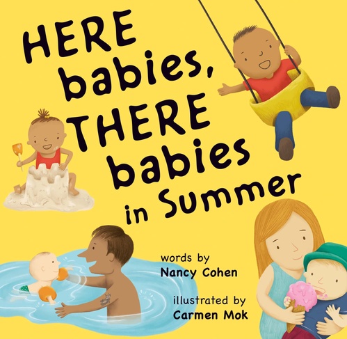 Couverture ebook de Here Babies, There Babies in Summer, de Nancy Cohen