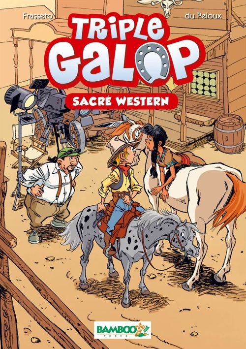 ebook cover of Triple Galop Bamboo Poche T4, by Christine Frasseto, Benoît Du Peloux