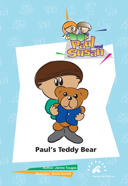 ebook cover of Paul's Teddy Bear, by Janine Tougas