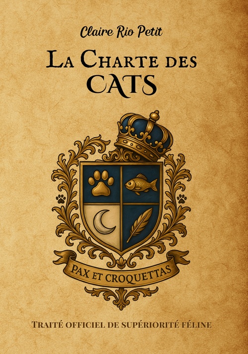 ebook cover of La Charte des Cats, by Claire RIO PETIT