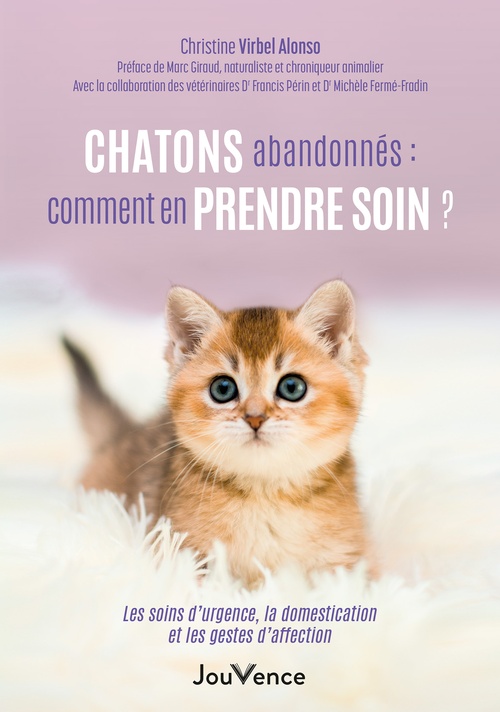 Couverture ebook de Chatons abandonnés : Comment en prendre soin ?, de Christine Virbel Alonso
