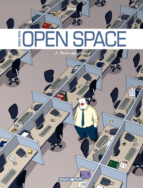 Couverture ebook de Dans mon Open Space - Tome 1 - Business Circus, de James