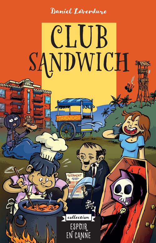ebook cover of Club sandwich, by Daniel Laverdure