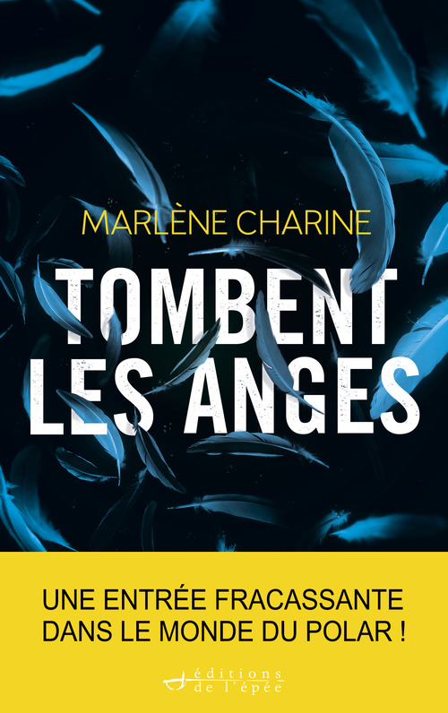 Couverture ebook de Tombent les anges - Prix Sang pour Sang Polar 2020, de Marlène Charine