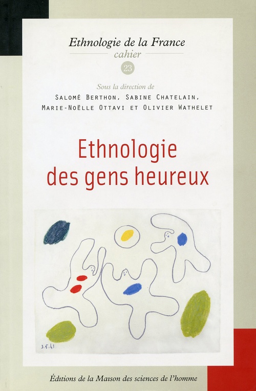 Couverture ebook de Ethnologie des gens heureux, de