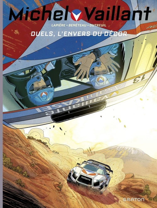Couverture ebook de Michel Vaillant - Nouvelle Saison - tome 9 - Duels, l'envers du décor, de Vincent Dutreuil, Denis Lapière, Philippe Graton, Benjamin Benéteau, Marc Bourgne