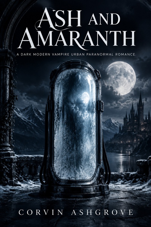 Couverture ebook de Ash and Amaranth, de Corvin Ashgrove