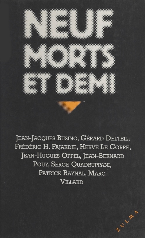 Couverture ebook de Neuf morts et demi, de Collectif