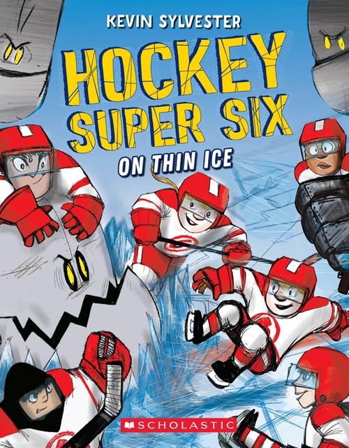 ebook cover of On Thin Ice (Hockey Super Six), by Kevin Sylvester