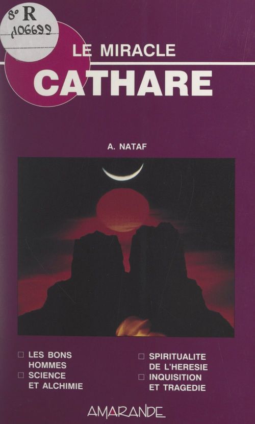 Couverture ebook de Le miracle cathare, de Andre Nataf