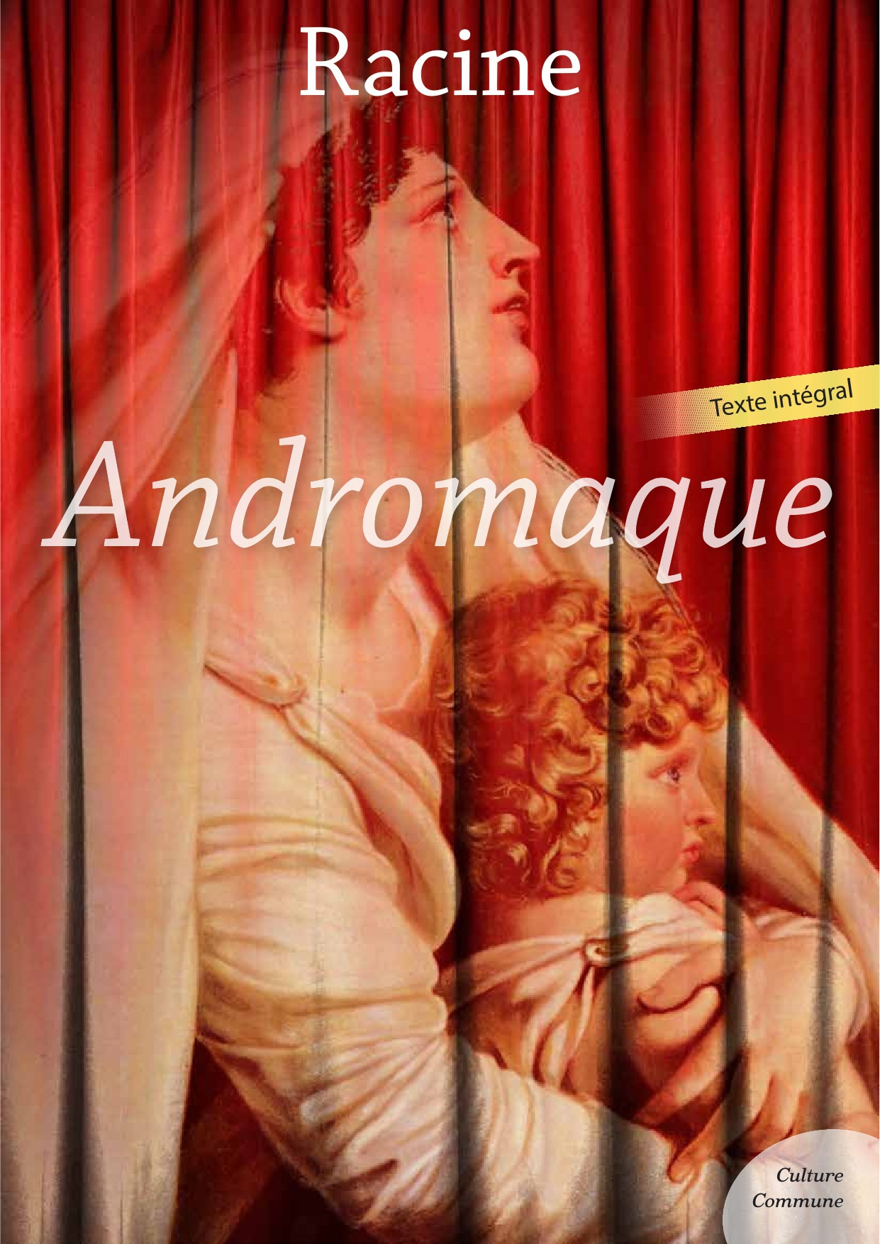 Couverture ebook de Andromaque, de Jean Racine