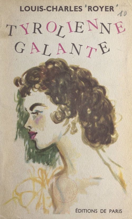 Couverture ebook de Tyrolienne galante, de Louis-Charles Royer