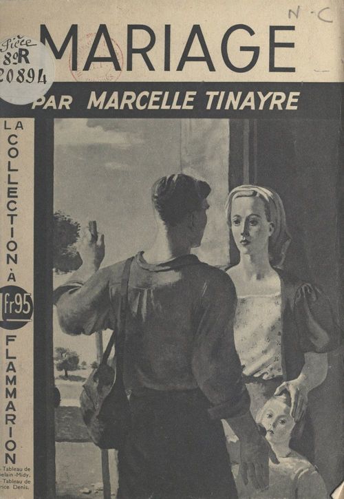 ebook cover of Mariage, by Marcelle Tinayre