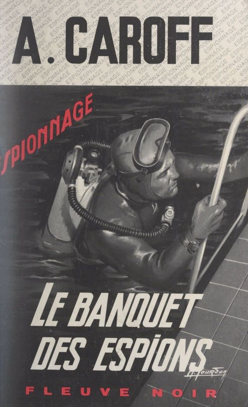 Couverture ebook de Le banquet des espions, de André Caroff