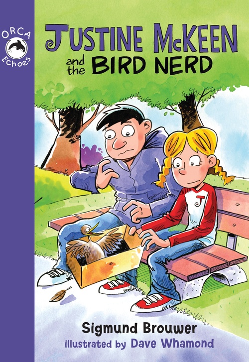 ebook cover of Justine McKeen and the Bird Nerd, by Sigmund Brouwer