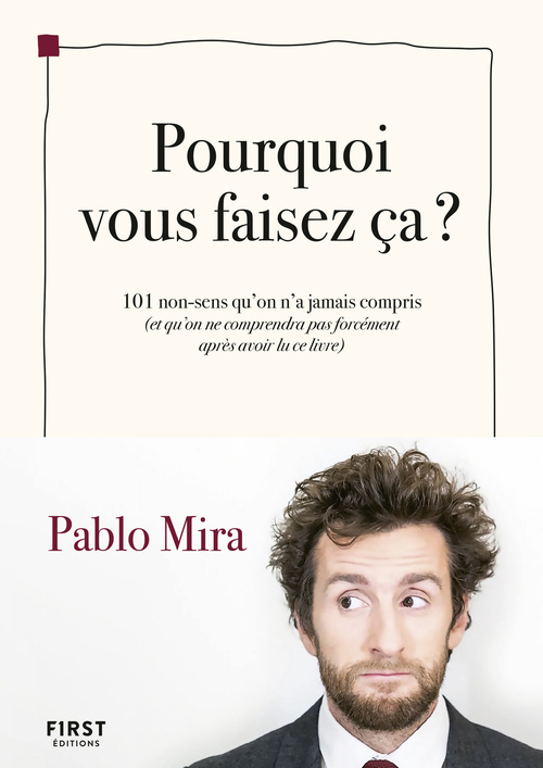 Couverture ebook de Pourquoi vous faisez ça ?, de Pablo Mira