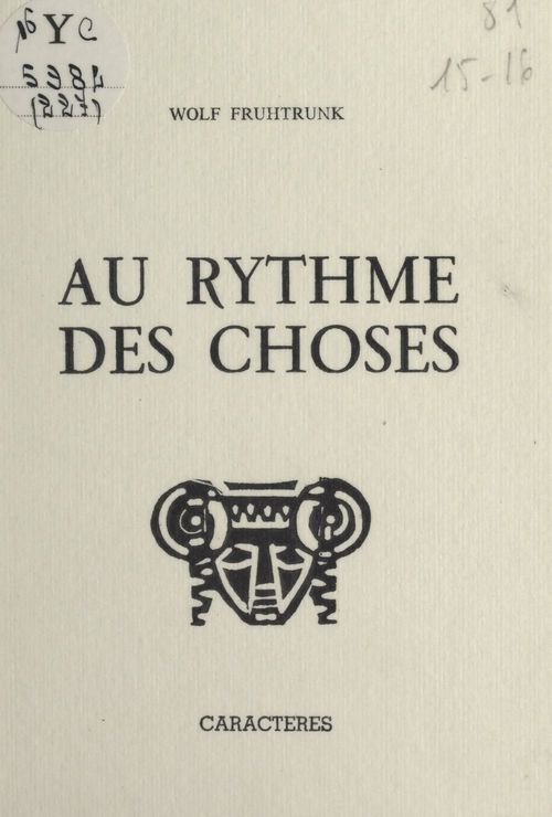 Couverture ebook de Au rythme des choses, de Wolf Fruhtrunk