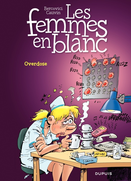 Couverture ebook de Les Femmes en Blanc - Tome 30 - Overdose, de Raoul Cauvin, Philippe Bercovici