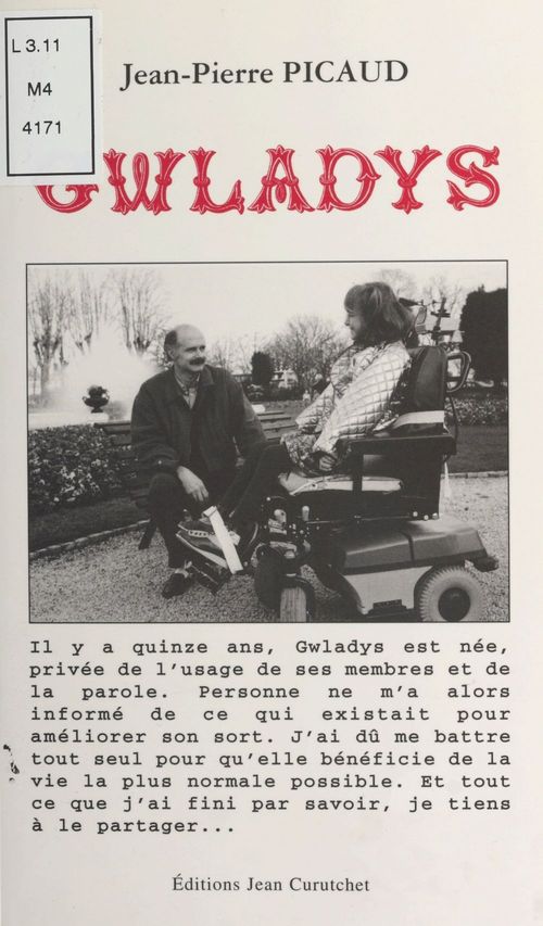 Couverture ebook de Gwladys, de Picaud Jean-Pierre