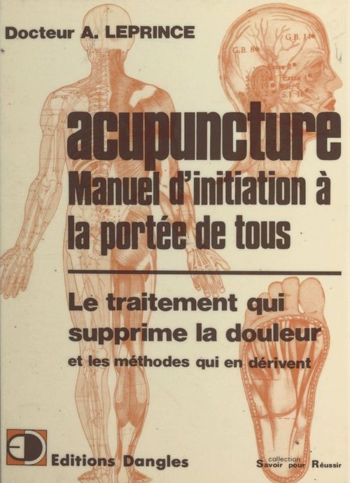 Couverture ebook de Acupuncture, de Albert Leprince