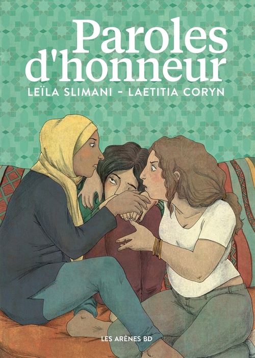 ebook cover of Paroles d'honneur, by Leïla Slimani, Laetitia Coryn