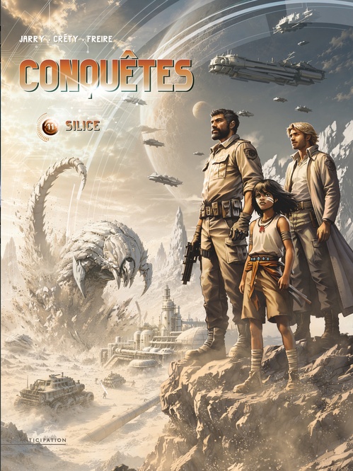 Couverture ebook de Conquêtes T11 - Silice, de Nicolas Jarry