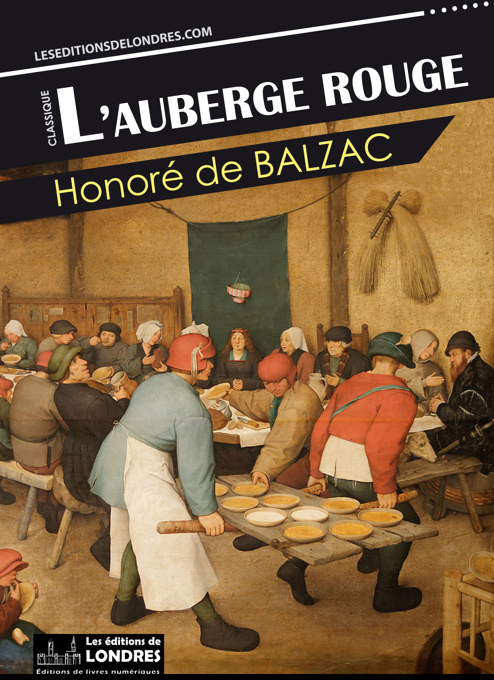 ebook cover of L'auberge rouge, by Honoré de Balzac