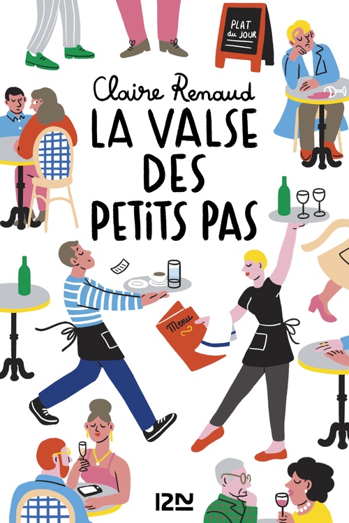 Couverture ebook de La valse des petits pas, de Claire Renaud