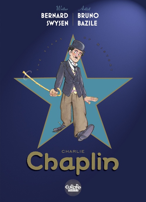 Couverture ebook de The Stars of History: Charlie Chaplin, de Bernard Swysen