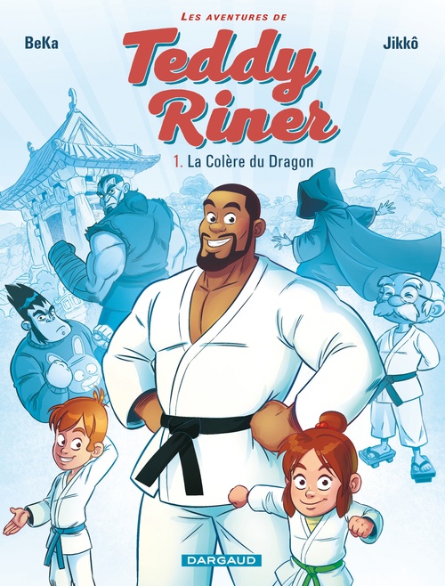 ebook cover of Les aventures de Teddy Riner - Tome 1 - La Colère du Dragon, by BeKa, Teddy Riner, Jikkô