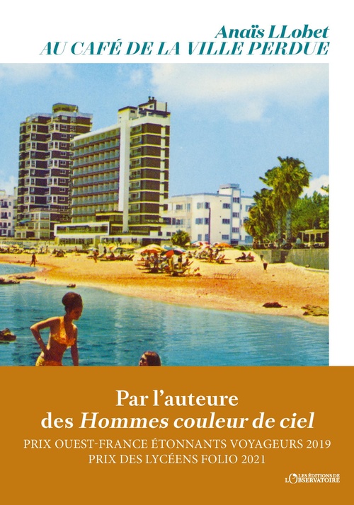Couverture ebook de Au café de la ville perdue, de Anaïs LLobet