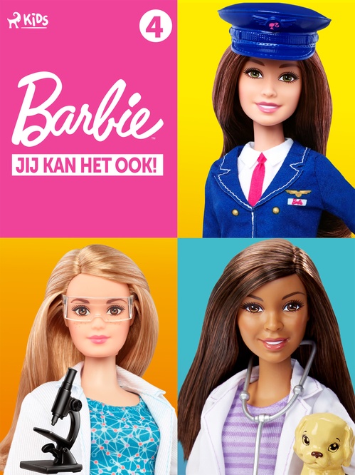 Couverture ebook de Barbie - Jij kan het ook! - collectie 4, de Mattel