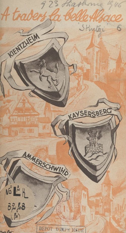Couverture ebook de Turckheim, Ammerschwihr, Kaysersberg, Kientzheim, Sigolsheim, Riquewihr, Hunawihr, Ribeauvillé, Bergheim, de Paul Stintzi