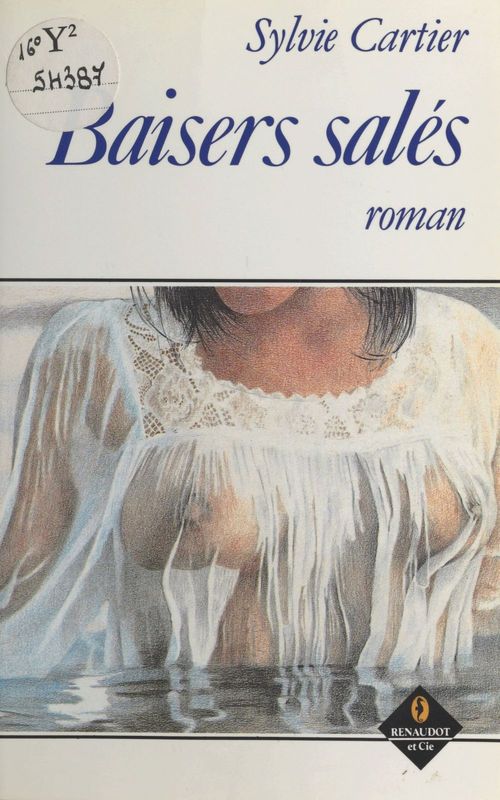 Couverture ebook de Baisers salés, de Sylvie Cartier