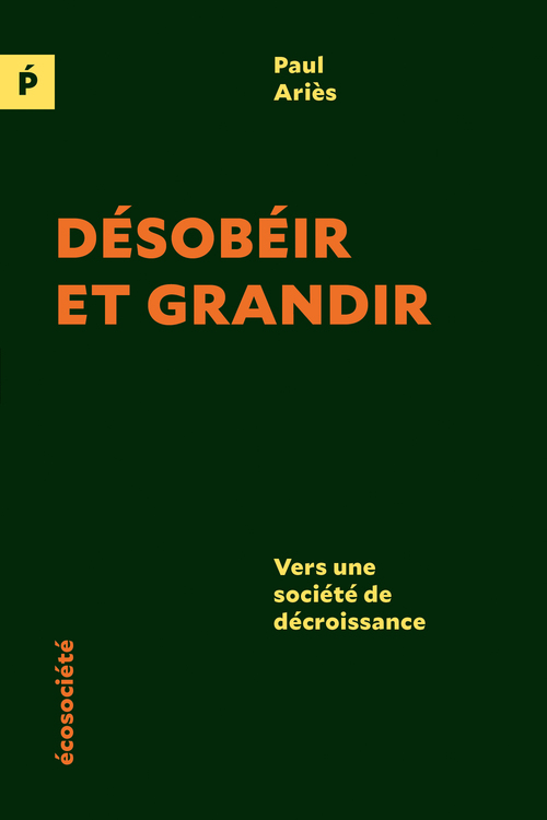 Couverture ebook de Désobéir et grandir, de Paul Ariès