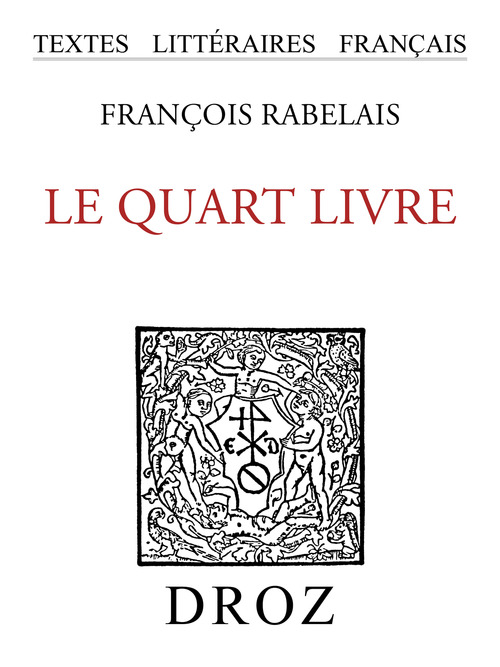 ebook cover of Le Quart Livre, by Rabelais Fran Ois