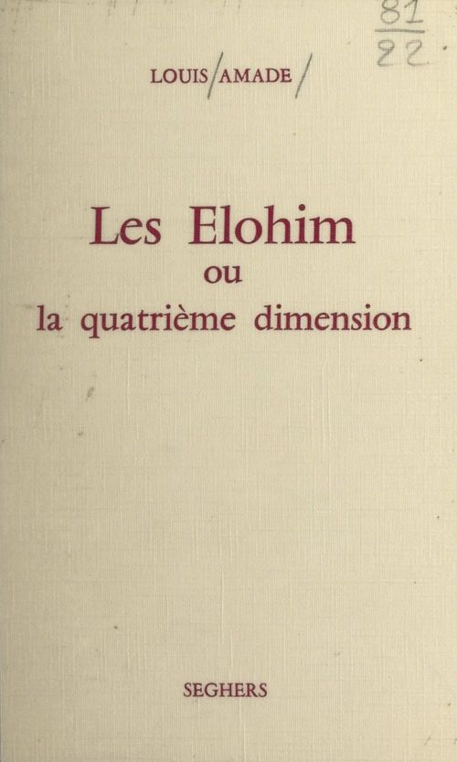 Couverture ebook de Les Elohim, de Louis Amade