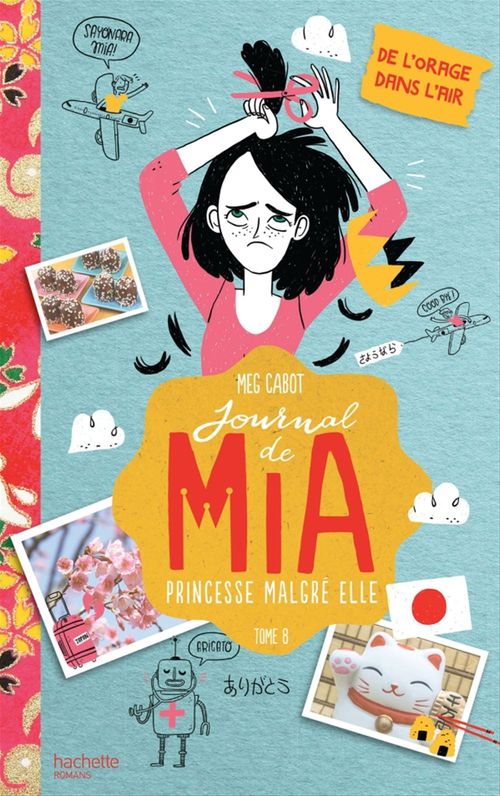 ebook cover of Journal de Mia - Tome 8 - De l'orage dans l'air, by Meg Cabot