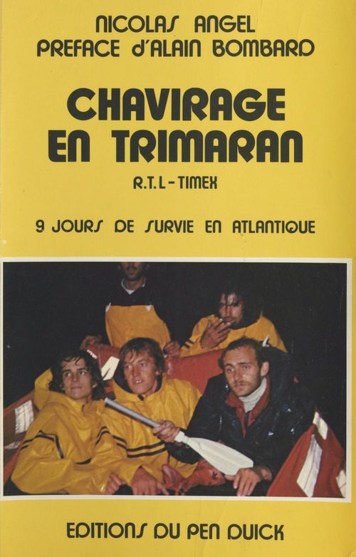 Couverture ebook de Chavirage en Trimaran, de Nicolas Angel