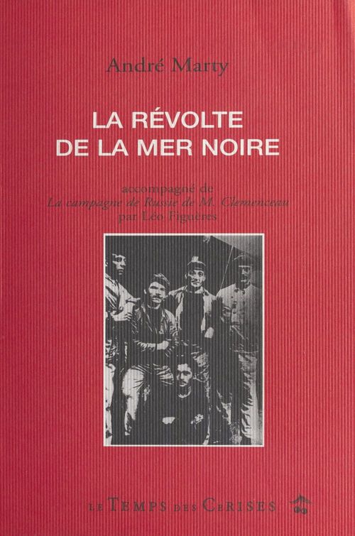 Couverture ebook de La Révolte de la mer Noire, de Marty Andre