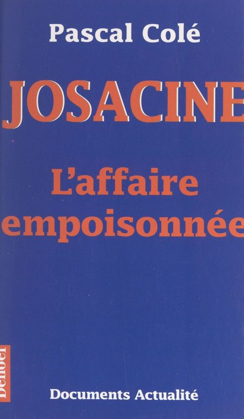 ebook cover of Josacine, by Pascal Cole
