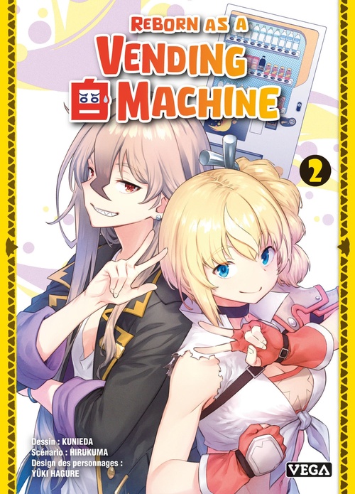Couverture ebook de Reborn as a vending machine  - Tome 2, de Hiru Kuma