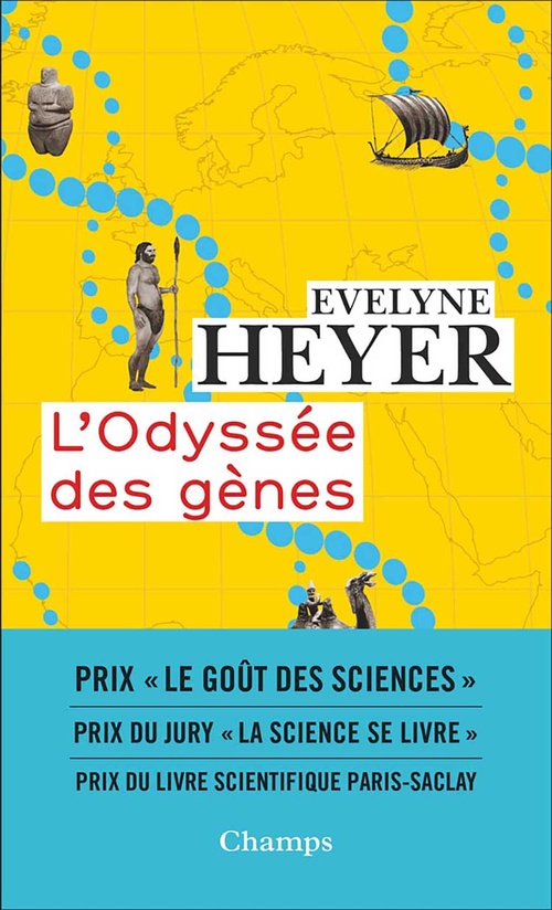 ebook cover of L'Odyssée des gènes, by Evelyne Heyer