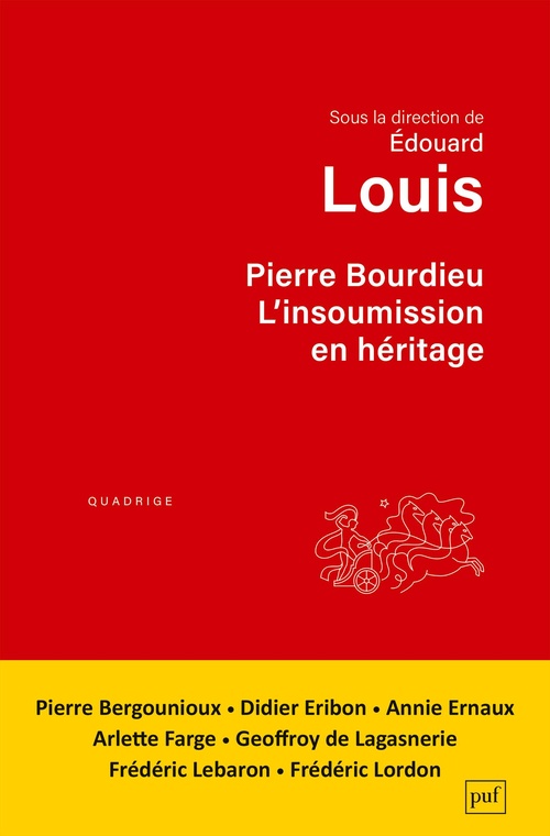 Couverture ebook de Pierre Bourdieu. L'insoumission en héritage, de Edouard Louis