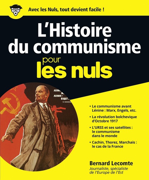Couverture ebook de L'Histoire du communisme pour les Nuls, de Bernard Lecomte