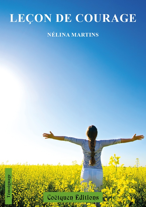 Couverture ebook de Leçon de courage, de Nélina Martins